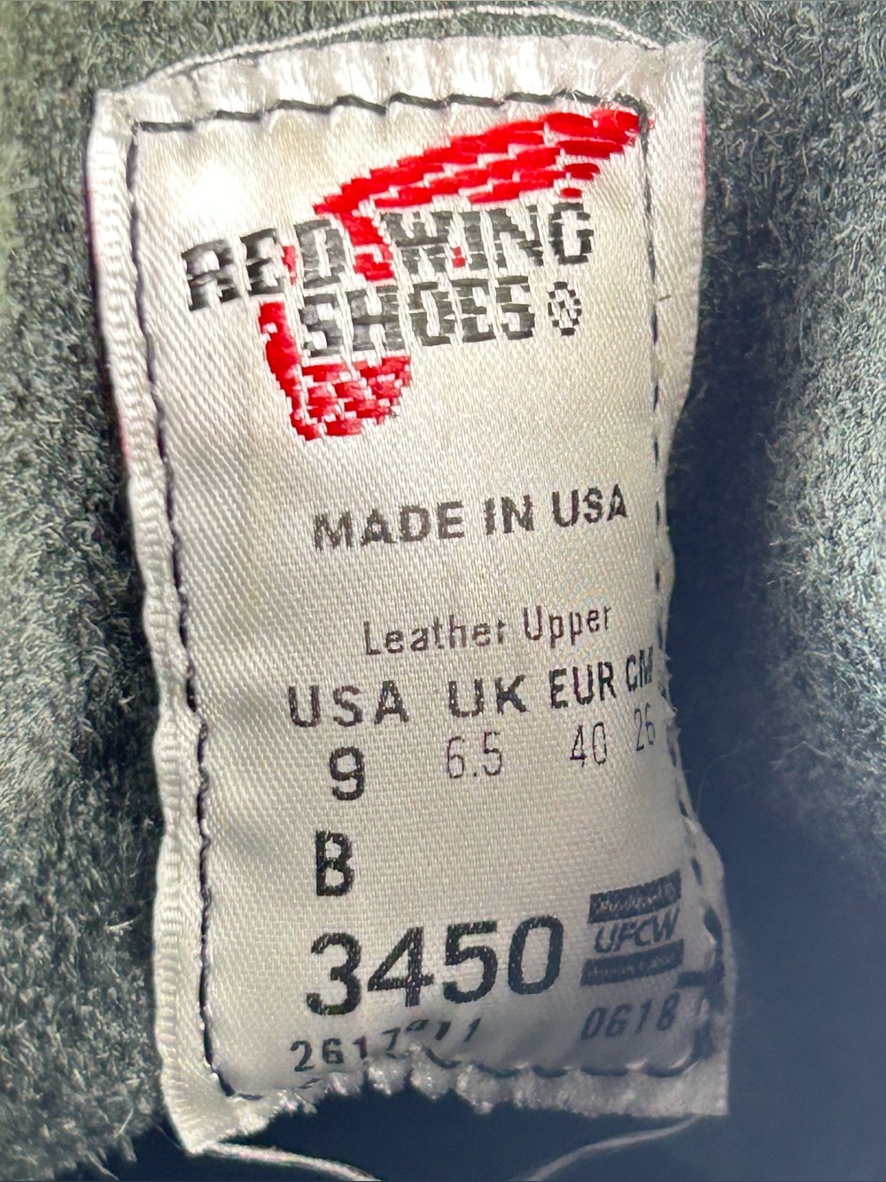 Red Wing 6-INCH ROUND toe boots - Picture 10 of 11